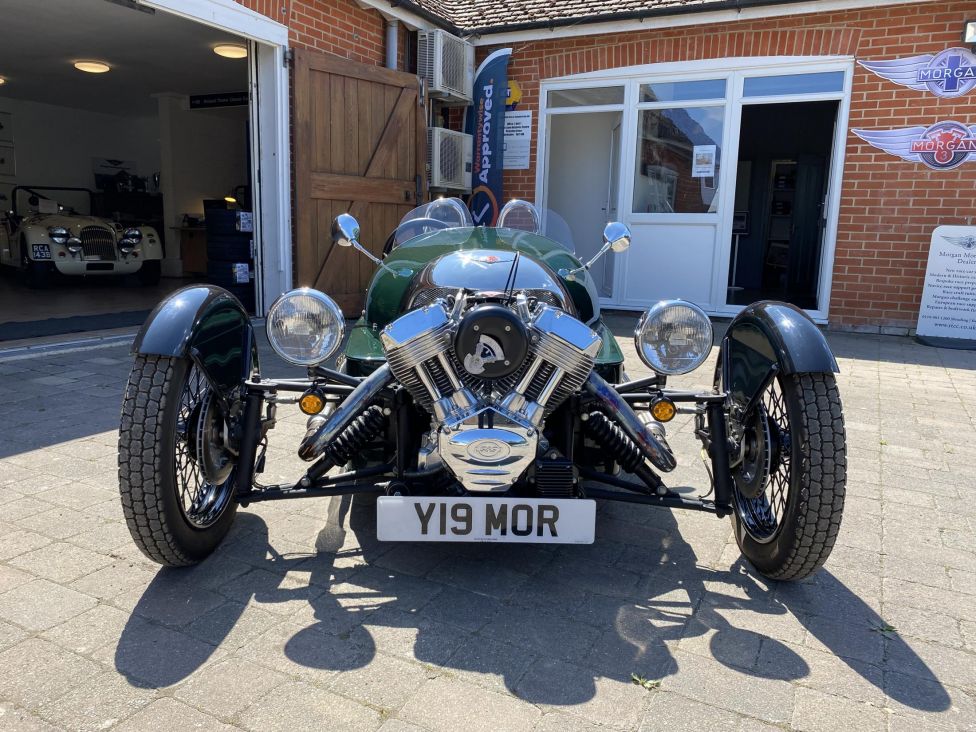 ONLY 1800 MILES! 2013 Morgan 3 wheeler. Photograph