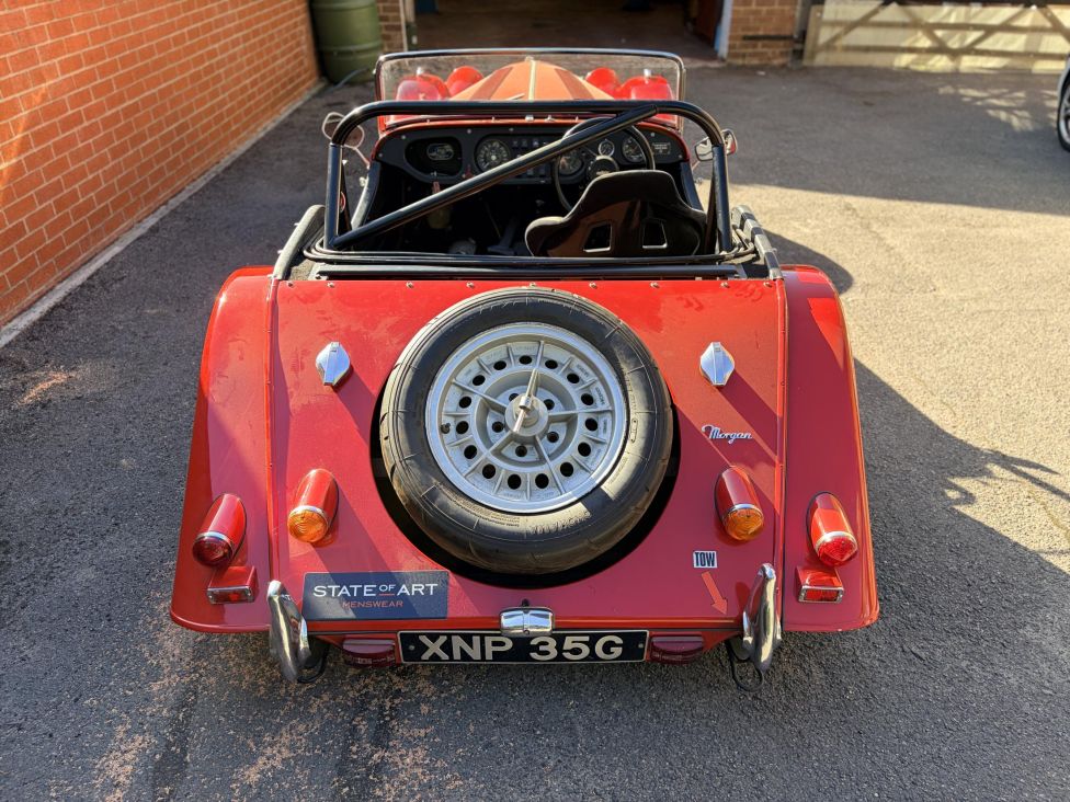 1969 Morgan Plus 8 Moss Box with a coveted period race history Photograph