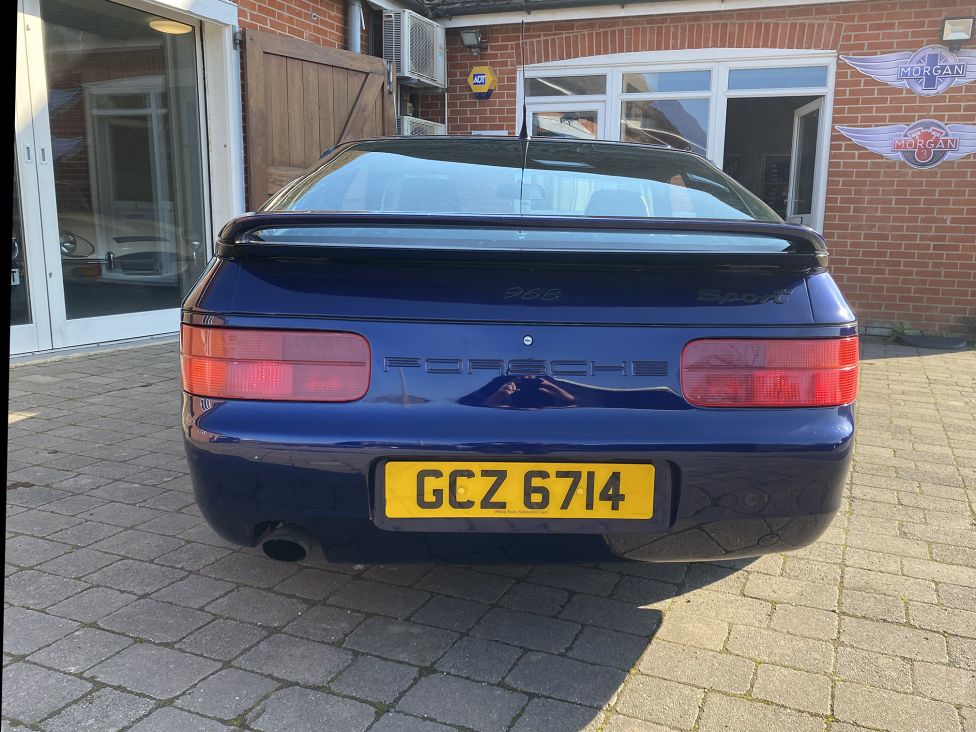 1995 Porsche 968 Sport 3.0 manual coupe. Photograph