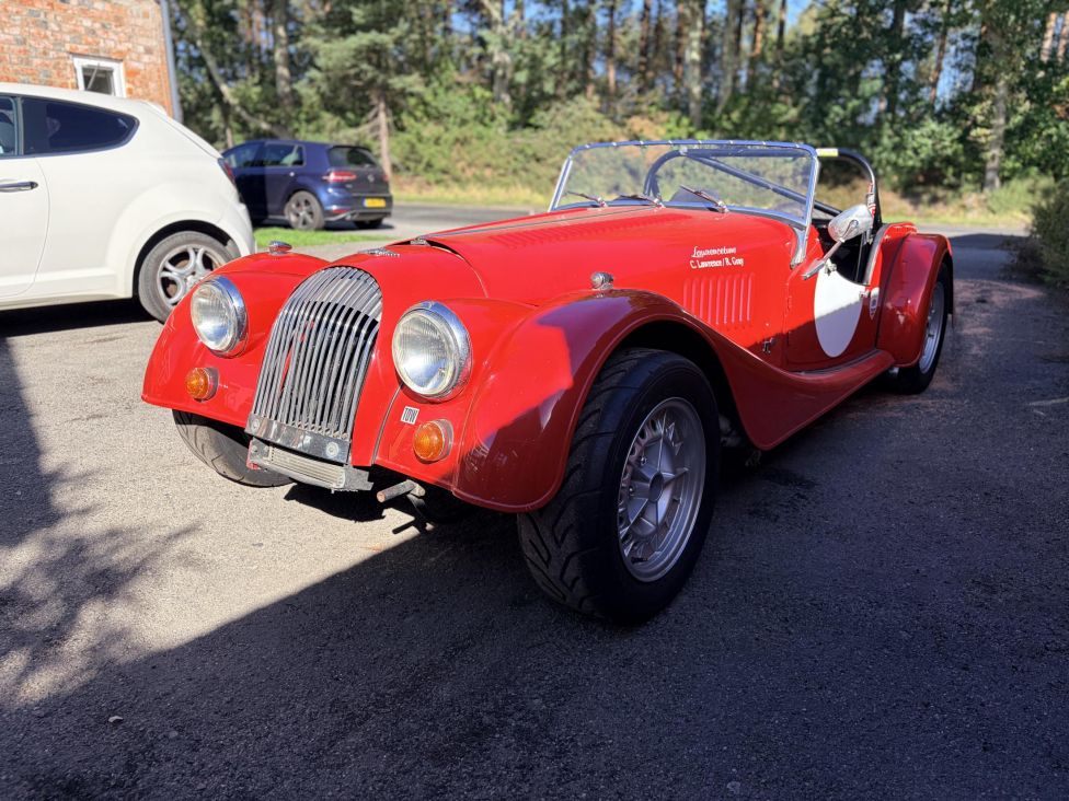 1969 Morgan Plus 8 Moss Box with a coveted period race history Photograph