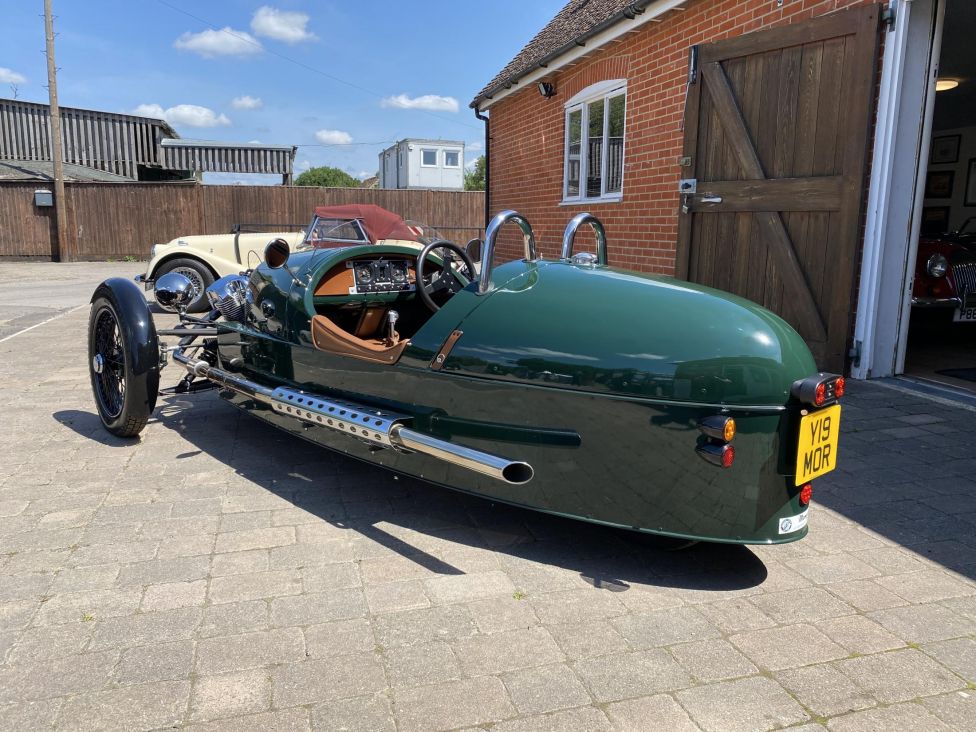 ONLY 1800 MILES! 2013 Morgan 3 wheeler. Photograph