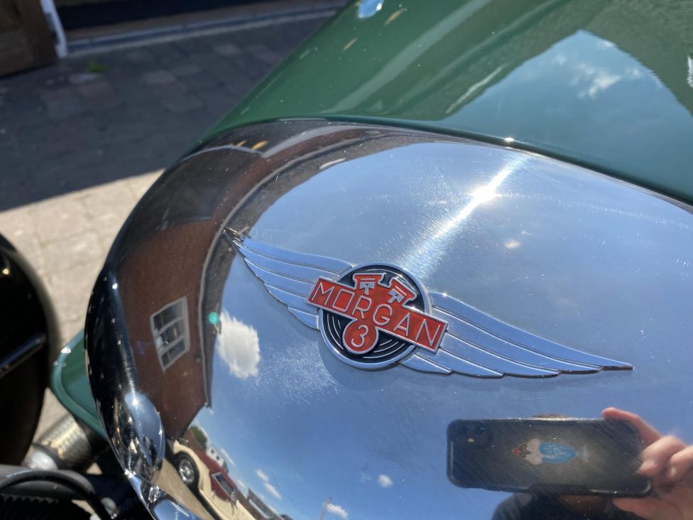 ONLY 1800 MILES! 2013 Morgan 3 wheeler. Photograph