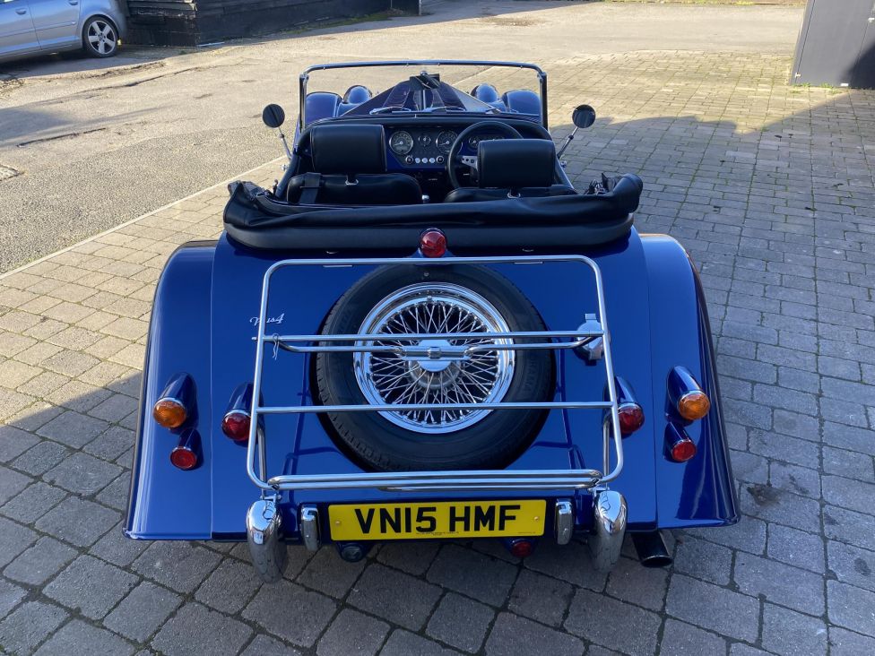 2015 Morgan +4 GDI low mileage and special colour! Photograph