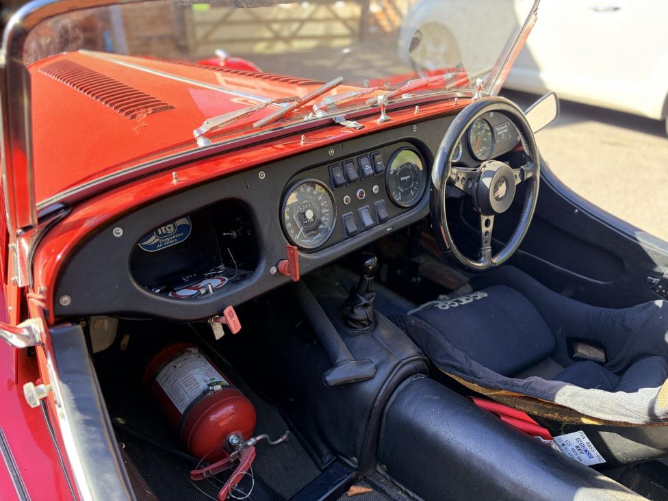 1969 Morgan Plus 8 Moss Box with a coveted period race history Photograph