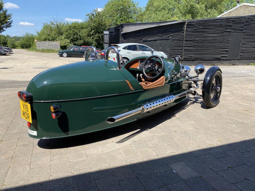 ONLY 1800 MILES! 2013 Morgan 3 wheeler. Photograph