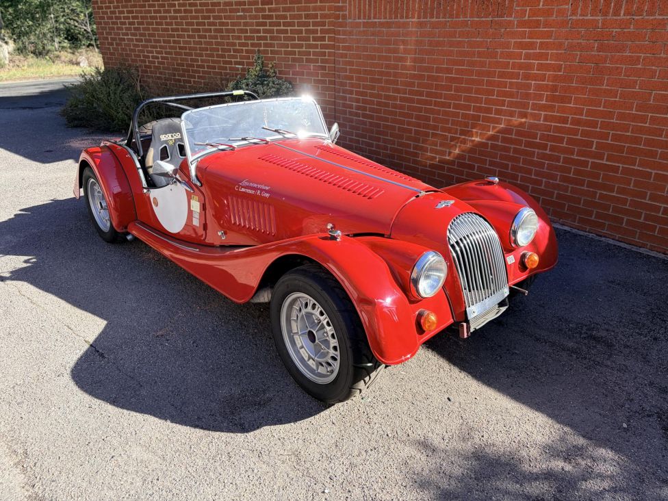 1969 Morgan Plus 8 Moss Box with a coveted period race history Photograph