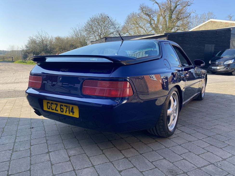 1995 Porsche 968 Sport 3.0 manual coupe. Photograph