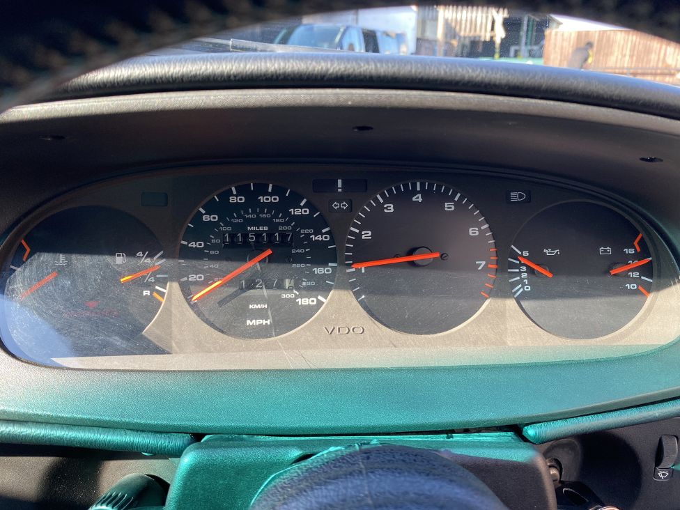 1995 Porsche 968 Sport 3.0 manual coupe. Photograph