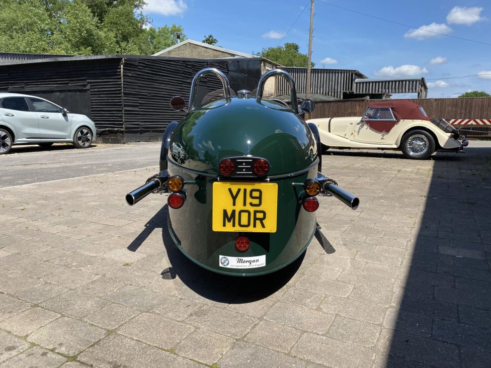 ONLY 1800 MILES! 2013 Morgan 3 wheeler. Photograph