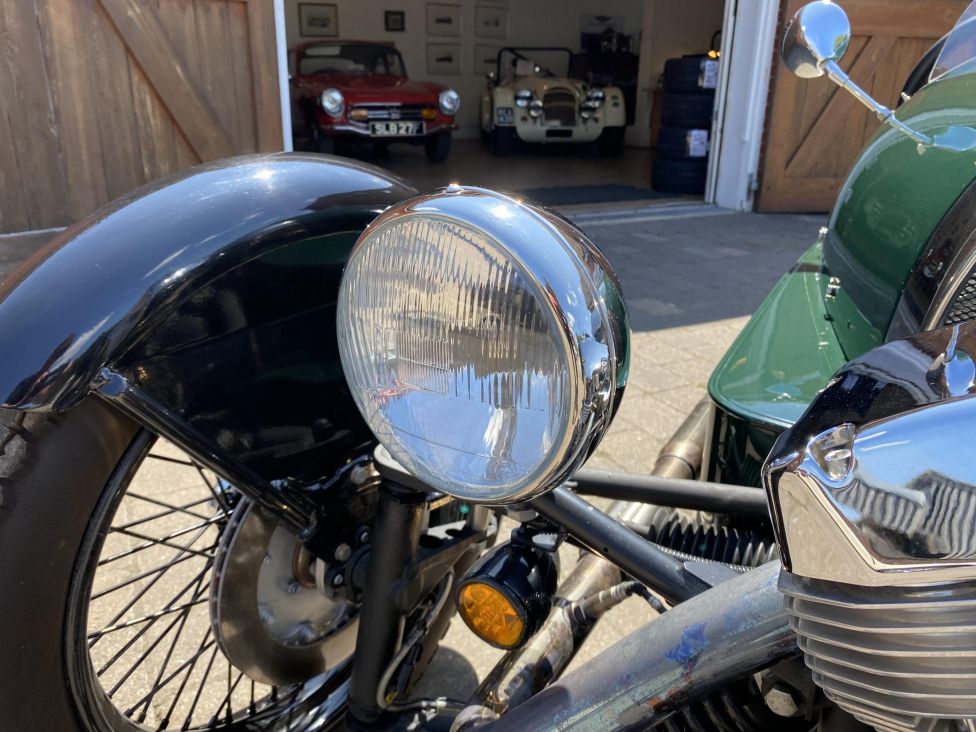 ONLY 1800 MILES! 2013 Morgan 3 wheeler. Photograph