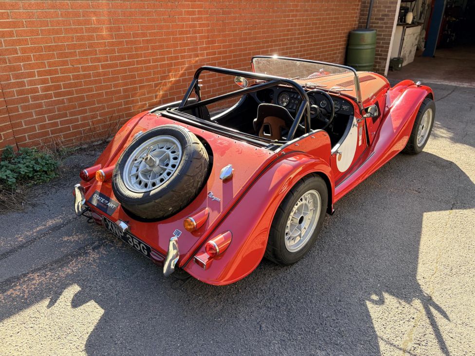 1969 Morgan Plus 8 Moss Box with a coveted period race history Photograph