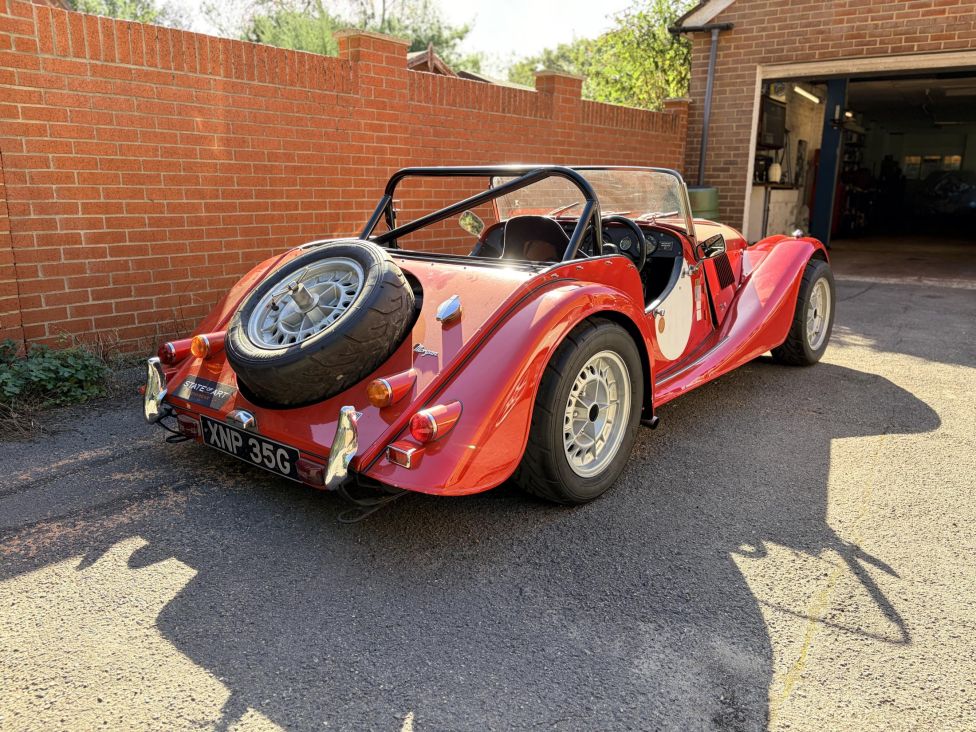 1969 Morgan Plus 8 Moss Box with a coveted period race history Photograph
