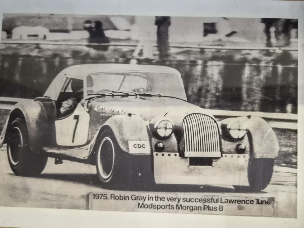 1969 Morgan Plus 8 Moss Box with a coveted period race history Photograph