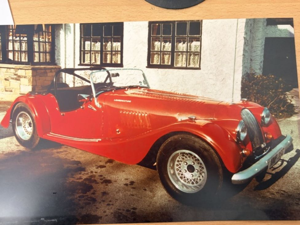 1969 Morgan Plus 8 Moss Box with a coveted period race history Photograph