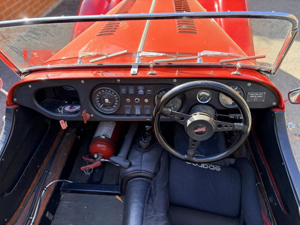 1969 Morgan Plus 8 Moss Box with a coveted period race history Photograph