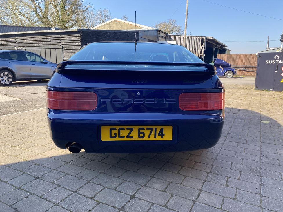 1995 Porsche 968 Sport 3.0 manual coupe. Photograph