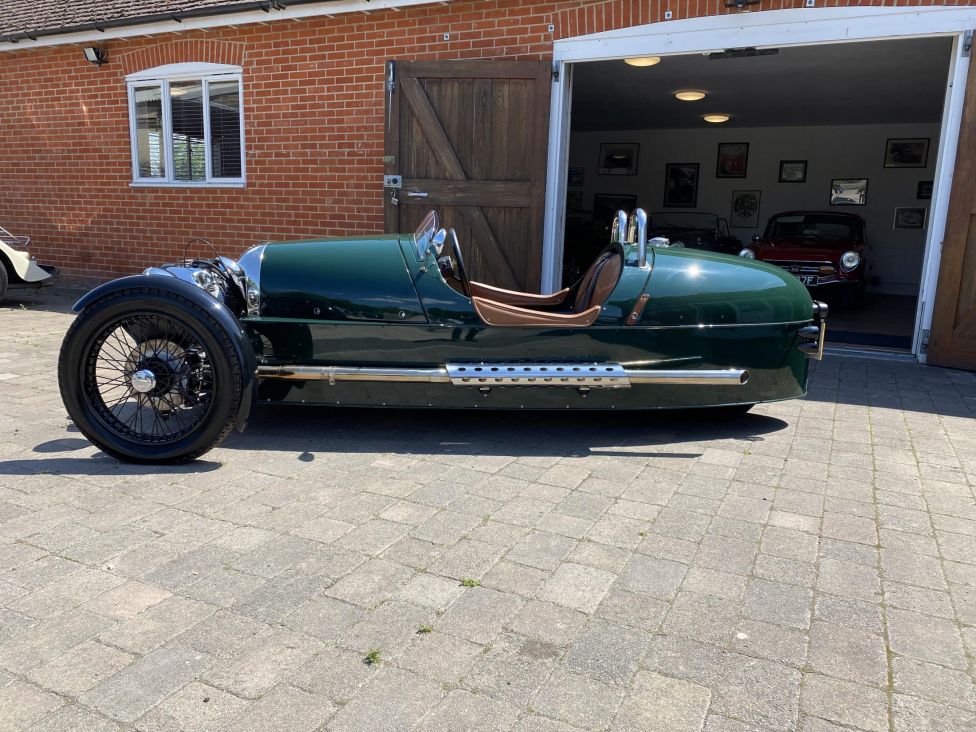 ONLY 1800 MILES! 2013 Morgan 3 wheeler. Photograph