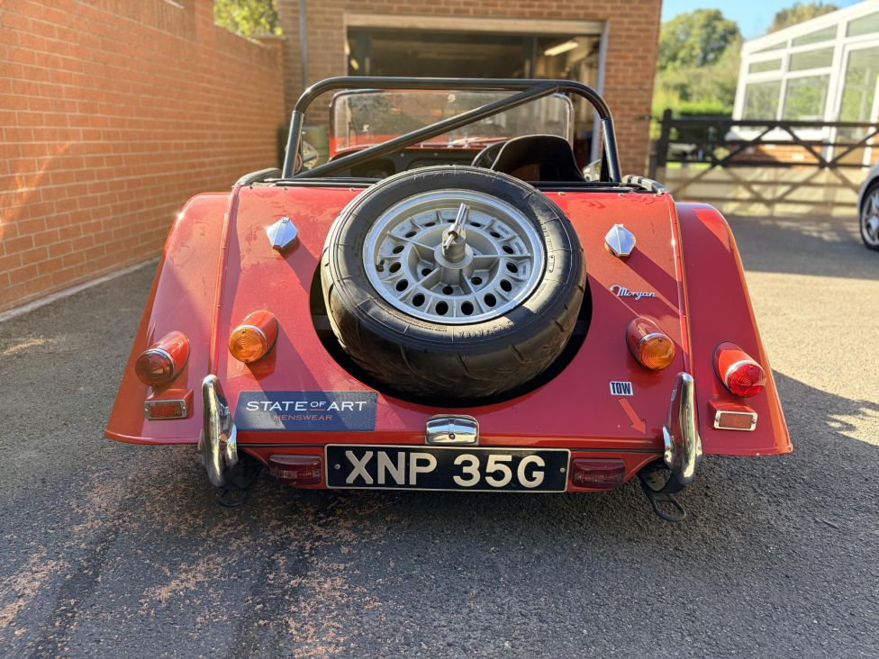 1969 Morgan Plus 8 Moss Box with a coveted period race history Photograph
