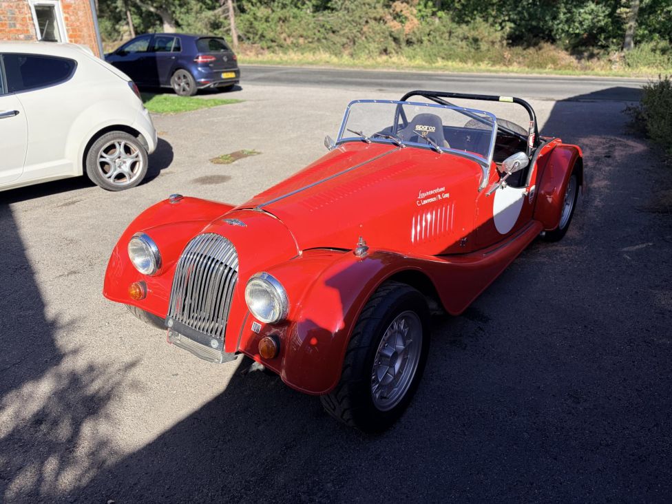 1969 Morgan Plus 8 Moss Box with a coveted period race history Photograph
