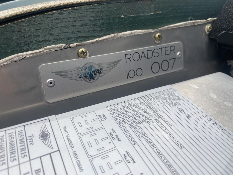 2009 Morgan Roadster 100 No. 07/63 Photograph