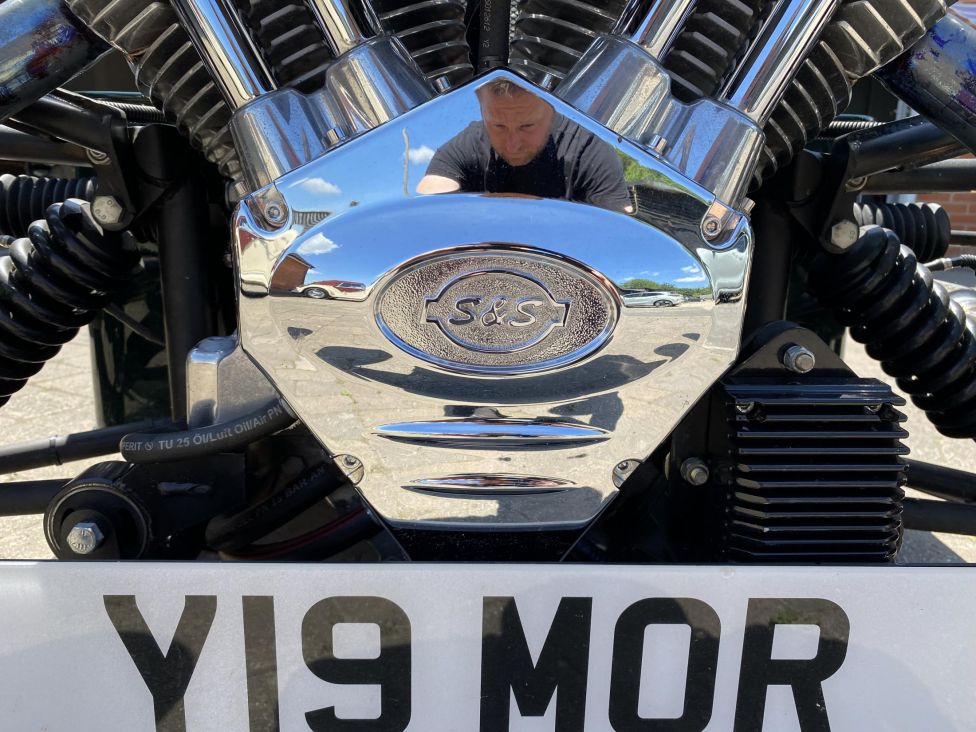 ONLY 1800 MILES! 2013 Morgan 3 wheeler. Photograph