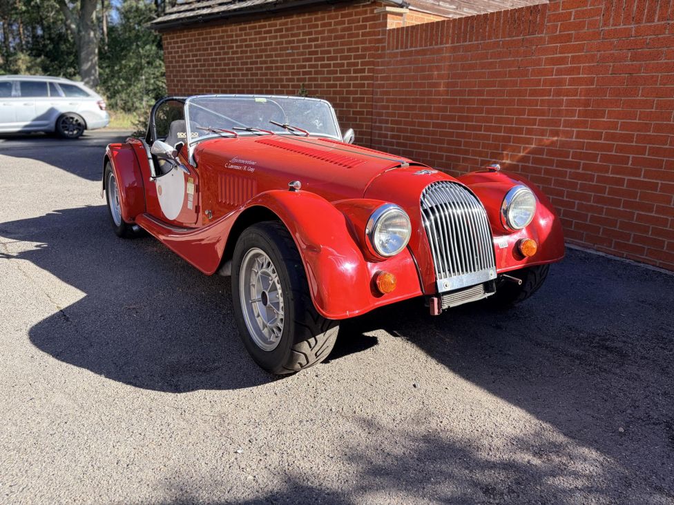 1969 Morgan Plus 8 Moss Box with a coveted period race history Photograph