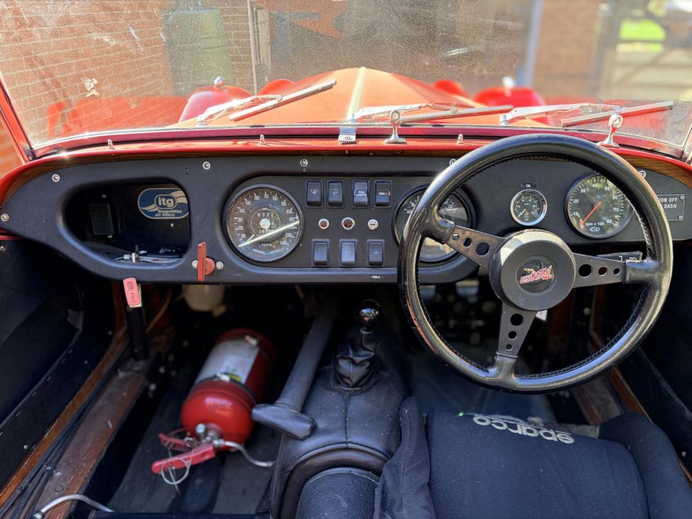 1969 Morgan Plus 8 Moss Box with a coveted period race history Photograph