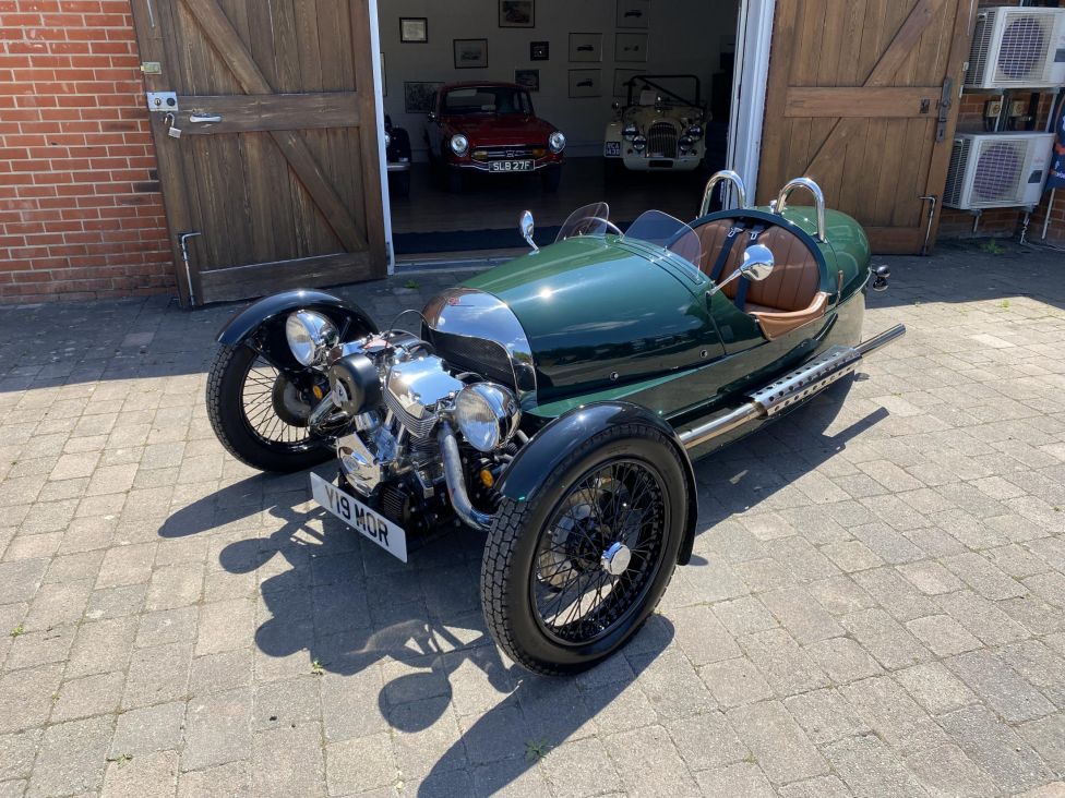 ONLY 1800 MILES! 2013 Morgan 3 wheeler. Photograph