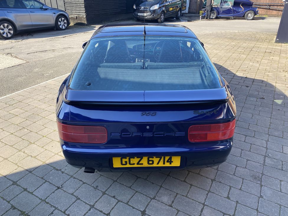 1995 Porsche 968 Sport 3.0 manual coupe. Photograph