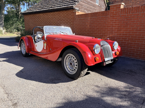 1969 Morgan Plus 8 Moss Box with a coveted period race history