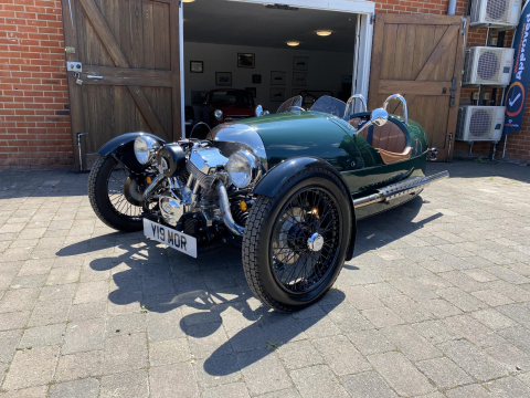 ONLY 1800 MILES! 2013 Morgan 3 wheeler.